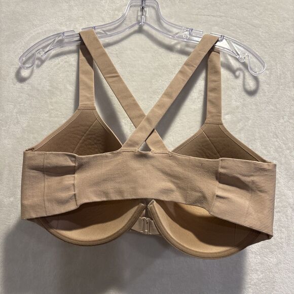 Spanx Women's Smooth Bra-llelujah Lightly Lined Crossback Bra 38DD Beige Nude - Picture 7 of 15